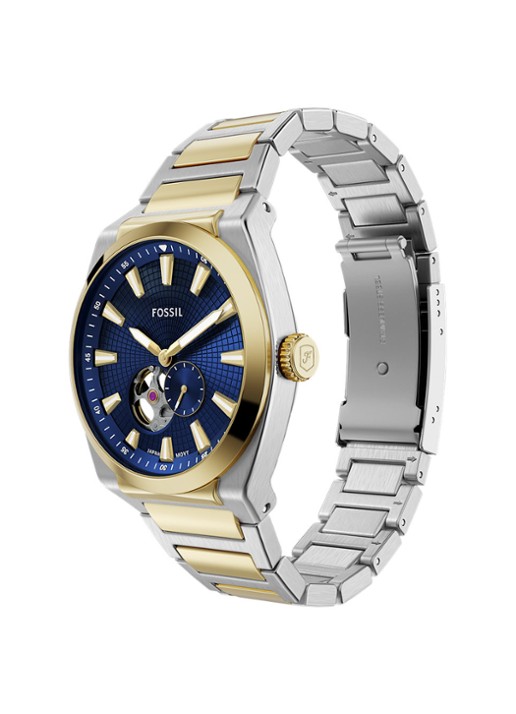 Fossil Everett horloge ME3275 - detail 4 zilver