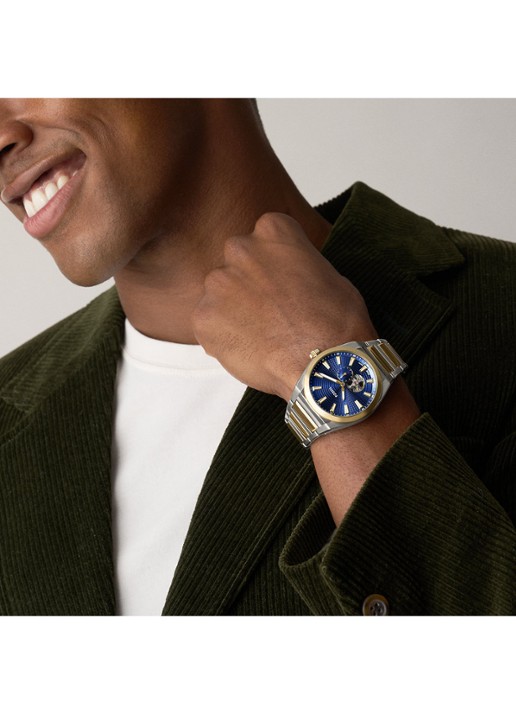 Fossil Everett horloge ME3275 - detail 5 zilver