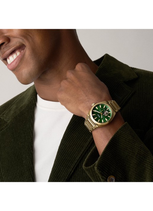 Fossil Everett horloge ME3276 - detail 5 goud