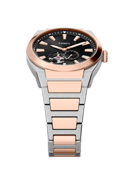 Fossil Everett horloge ME3277 - detail 4 roségoud
