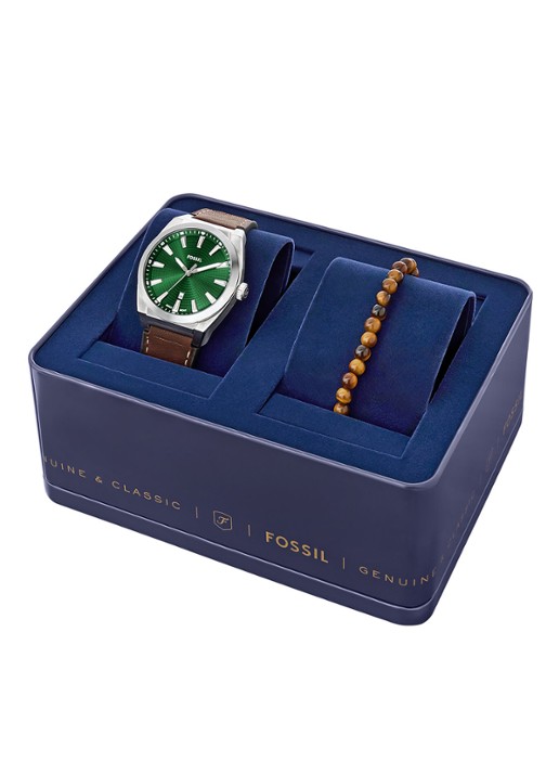 Fossil Everett horloge met armband in set van 2 FS6080SET - detail 3 zilver