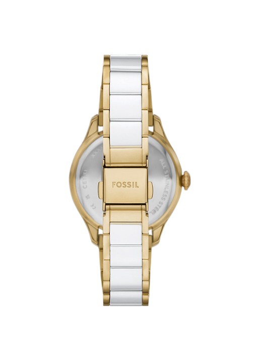 Fossil Gilmore horloge CE1131 - detail zilver