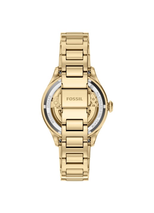 Fossil Gilmore horloge ME3288 - detail goud