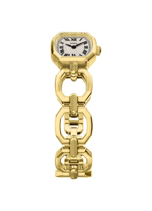 Fossil Harlow horloge ES5483 - detail 3 goud