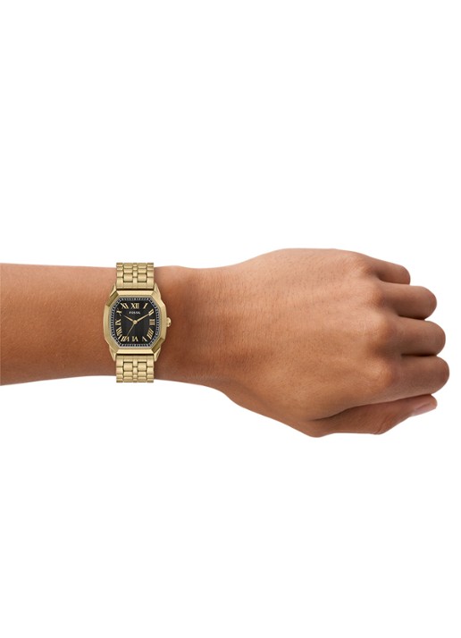 Fossil Harlow horloge FS6213 - detail 5 goud
