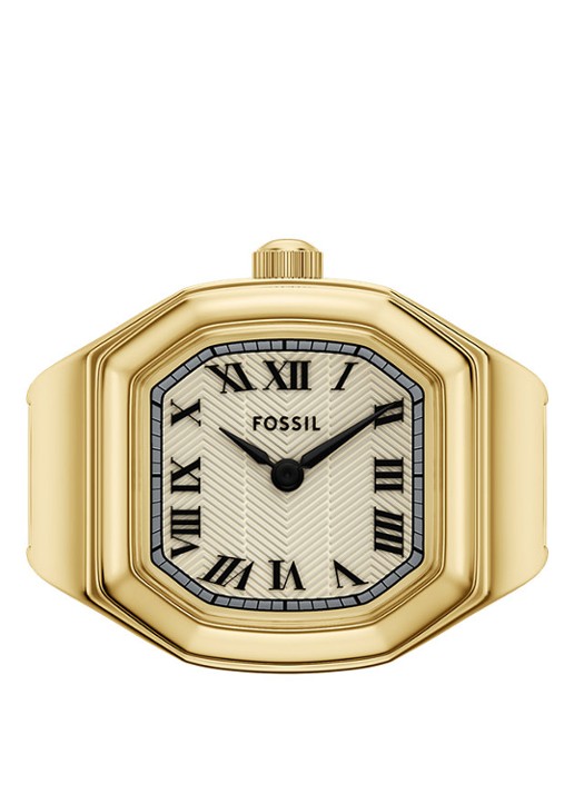 Fossil Harlow horloge ring ES5446 - detail 2 goud