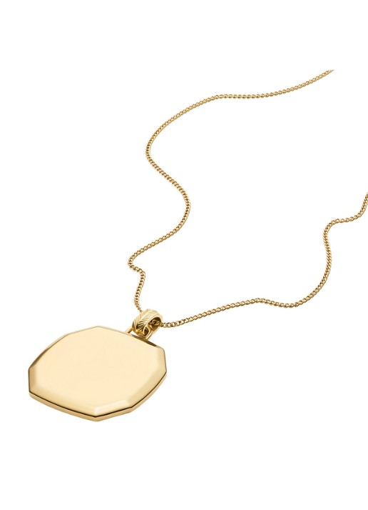 Fossil Harlow ketting JF04961710 - detail goud