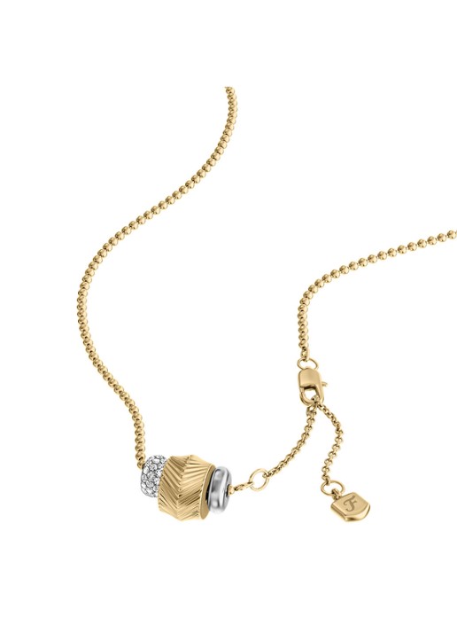 Fossil Harlow ketting JF04993998 - detail 5 goud