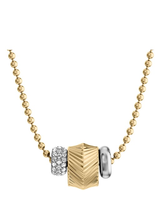 Fossil Harlow ketting JF04993998 - voorkant goud