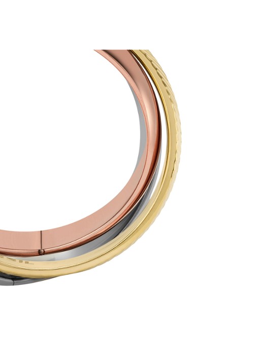 Fossil Harlow ring verguld JF04807998 - detail 5 goud