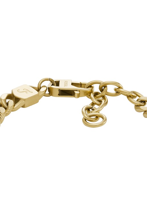 Fossil Harlow schakelarmband JF04698710 - detail 2 goud