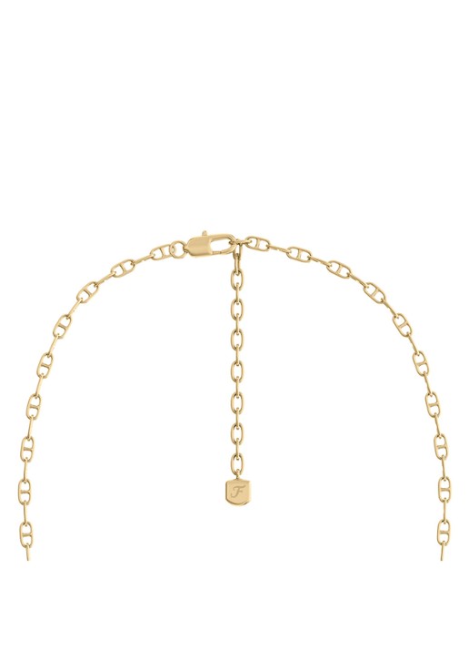 Fossil Heritage ketting verguld  JA7321710 - detail 4 goud
