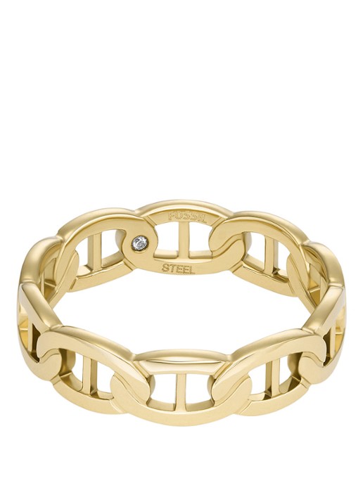Fossil Heritage ring JF04782710 - detail goud