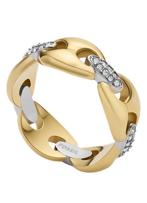 Fossil Heritage ring JF04931998 - detail 2 goud