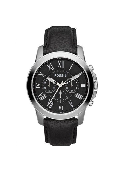 Fossil Horloge Grant FS4812 - voorkant zilver