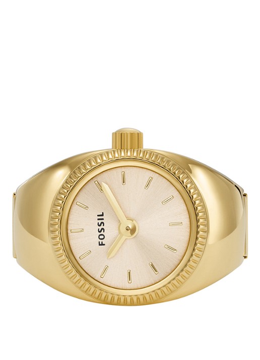Fossil Horloge ring ES5246 - detail goud