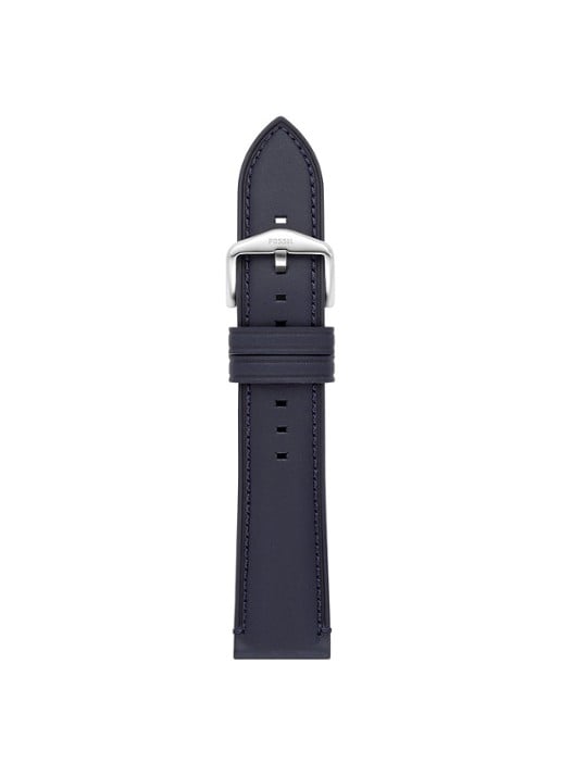Fossil Horlogeband S221510 - detail donkerblauw