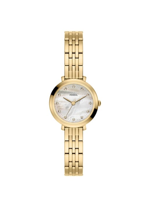 Fossil Jaqueline horloge ES5501 - voorkant 6 goud