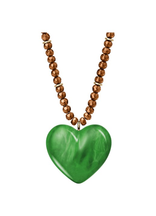 Fossil Jewelry ketting JA7329710 - detail 3 groen