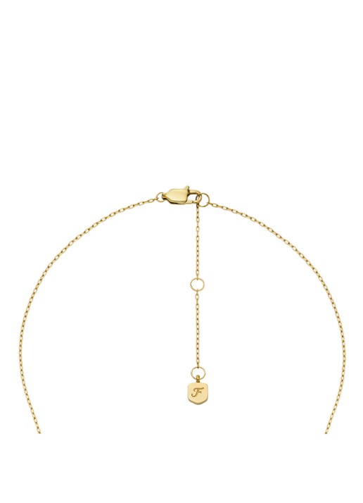 Fossil Jewelry ketting met hanger JF04865710 - detail 3 goud