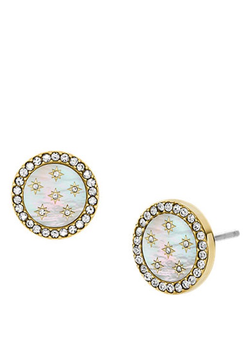 Fossil Jewelry oorstekers JF04868710 - detail 2 goud