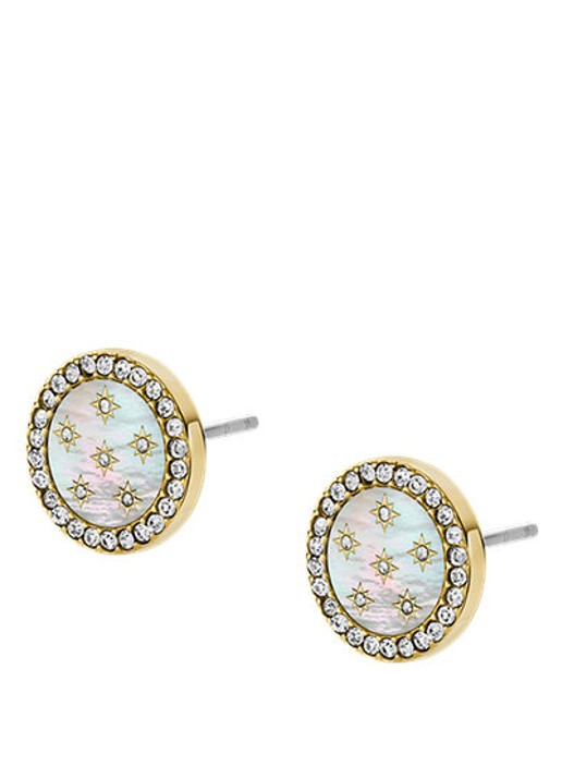 Fossil Jewelry oorstekers JF04868710 - detail 3 goud