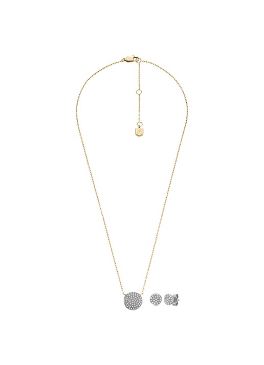 Fossil Ketting en oorstekers in set van 2  JF04815SET - detail 2 goud