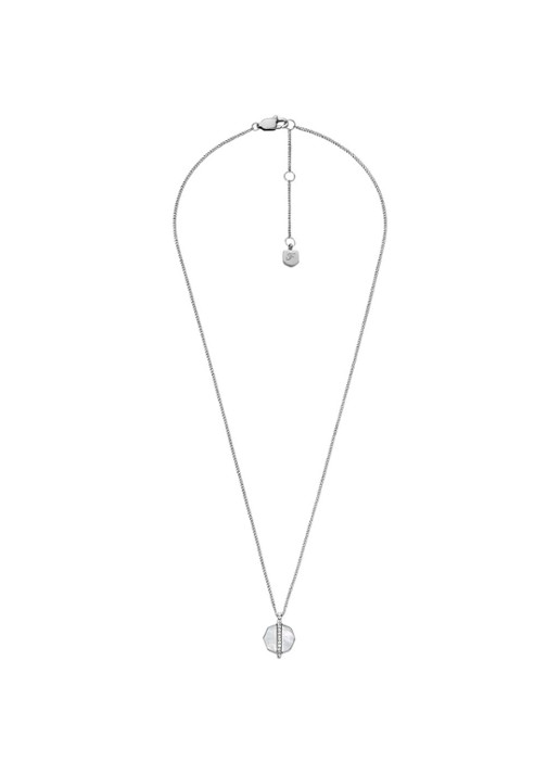 Fossil Ketting JF04909040 - detail 2 zilver