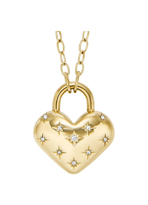 Fossil Ketting met hanger JF04829710