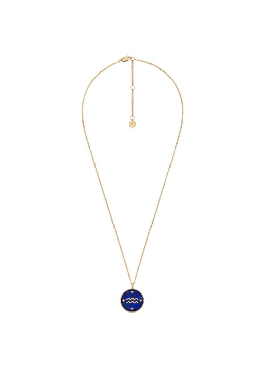 Fossil Ketting met hanger JF04849710 - detail 2 goud