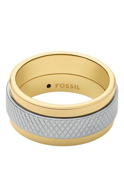 Fossil Knox ring  JF04917998 - detail goud