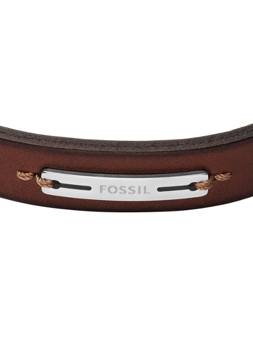 Fossil Machine armband JF04963040 - detail 2 bruin