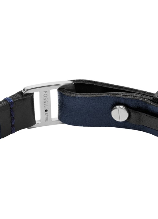 Fossil Machine armband JF04964040 - detail 3 blauw