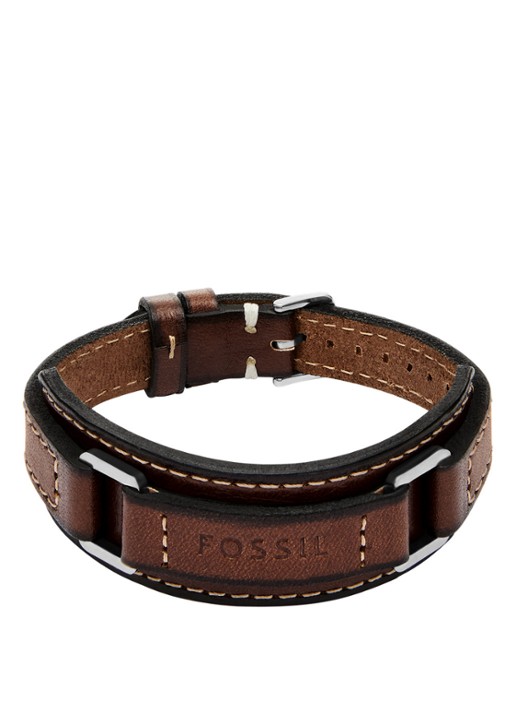 Fossil Machine armband van leer JF04941040