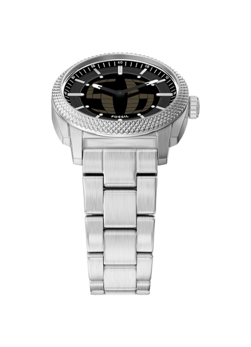 Fossil Machine horloge FS6155 - detail 3 zilver