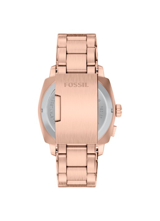 Fossil Machine horloge FS6158 - detail roségoud