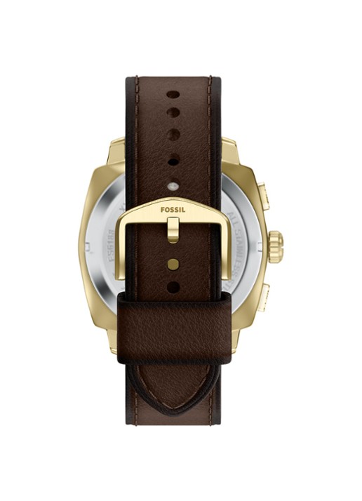 Fossil Machine horloge FS6188 - detail goud