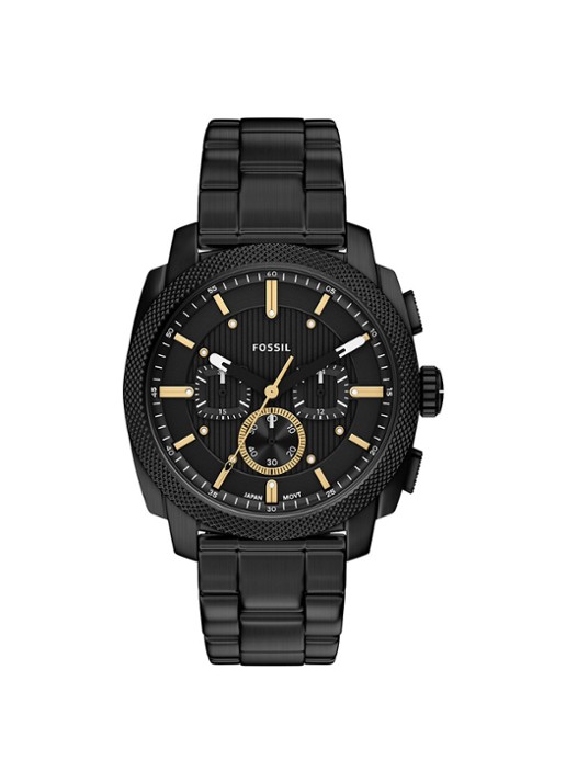 Fossil Machine horloge FS6222 - voorkant 6 zwart