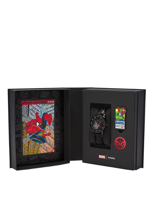 Fossil Marvel Horloge LE1247SET - detail 3 zwart