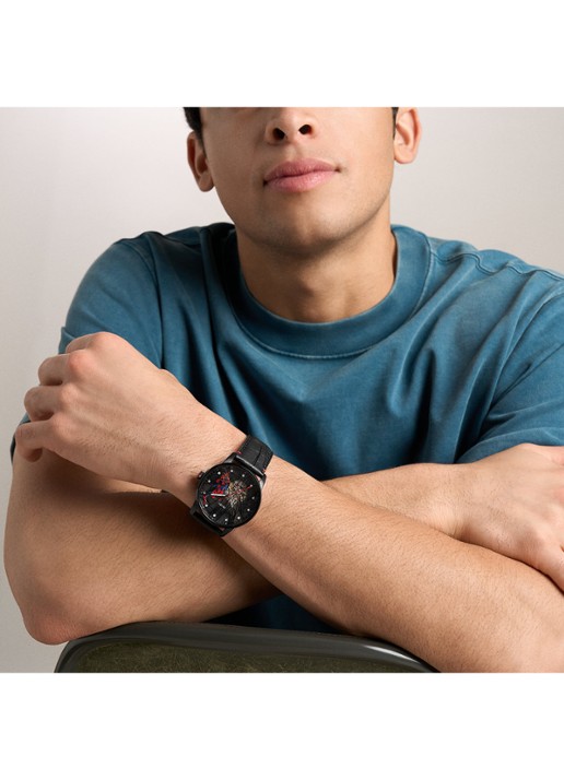 Fossil Marvel Horloge LE1247SET - detail 5 zwart