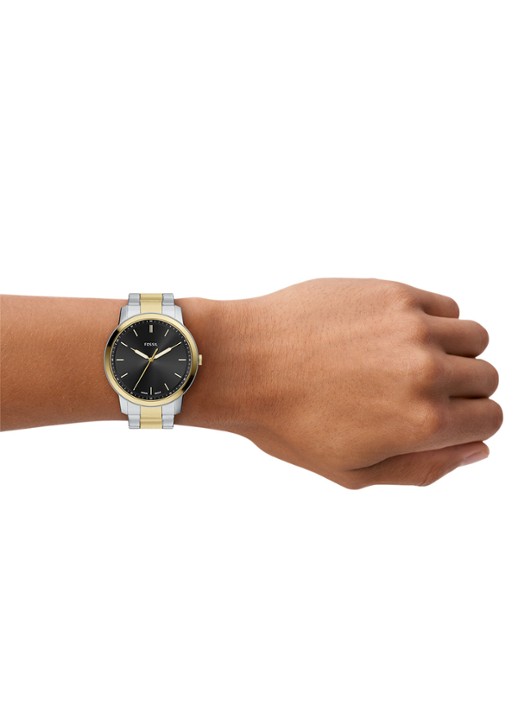 Fossil Minimalist horloge FS6182 - detail 5 zilver