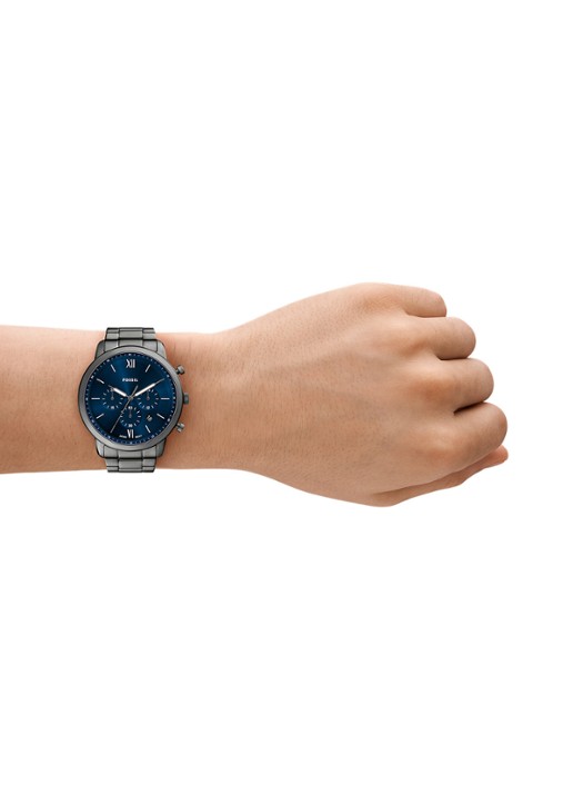 Fossil Neutra horloge FS6111 - detail 5 zilver