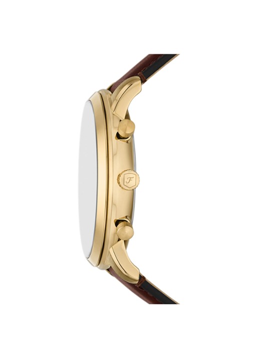 Fossil Neutra horloge FS6113 - detail 2 goud
