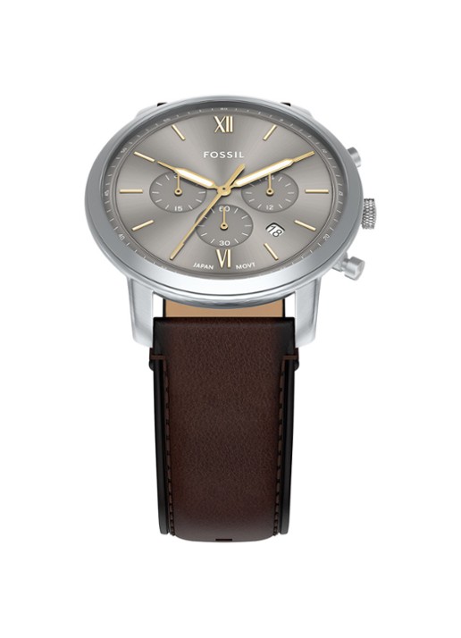 Fossil Neutra horloge FS6129 - detail 4 zilver