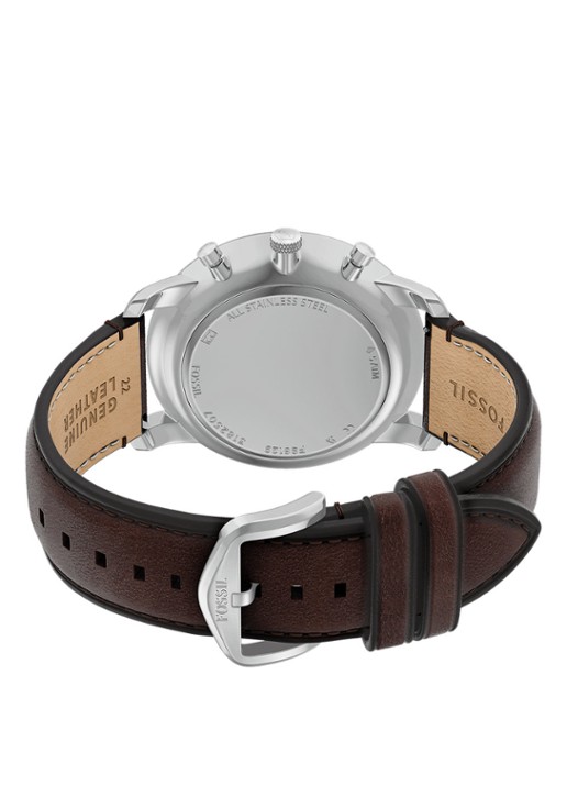 Fossil Neutra horloge FS6129 - detail 5 zilver