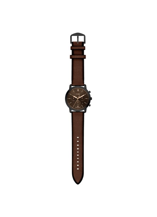 Fossil Neutra horloge FS6163 - detail 4 antraciet