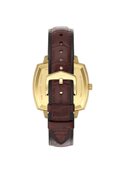 Fossil Nick Jonas x Machine Luxe horloge LE1215 - Limited Edition - detail goud