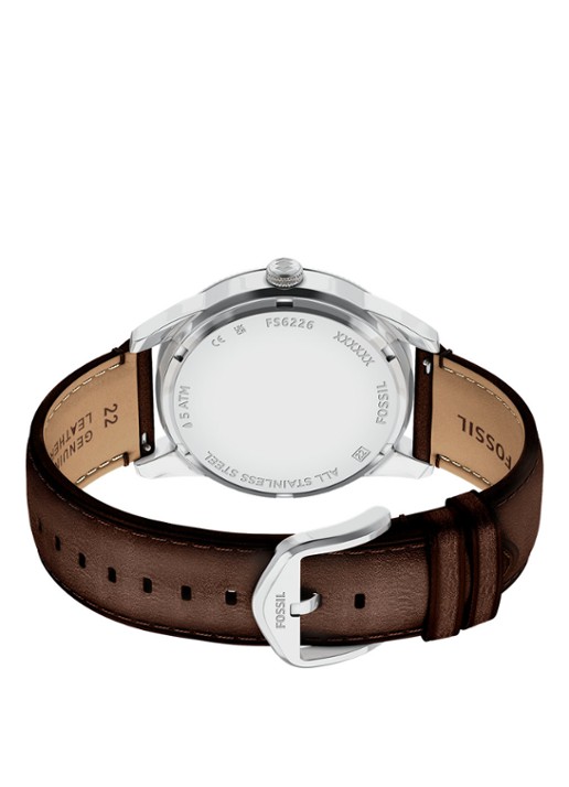 Fossil Pearson horloge en armband set van 2 FS6226SET - detail 3 zilver