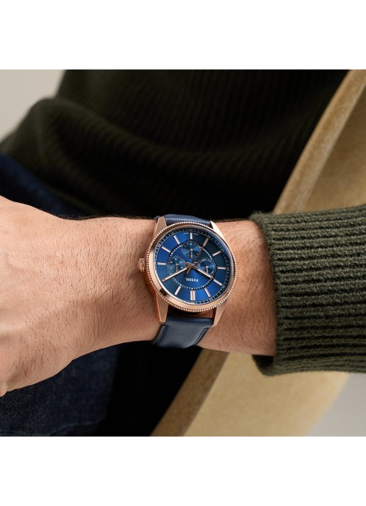 Fossil Pearson horloge FS6196 - detail 5 roségoud
