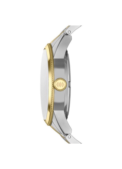 Fossil Pearson horloge FS6197 - detail 2 zilver